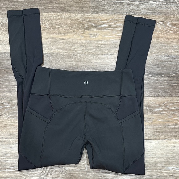 Like New! Lululemon Dark Gray Leggings - Picture 9 of 11